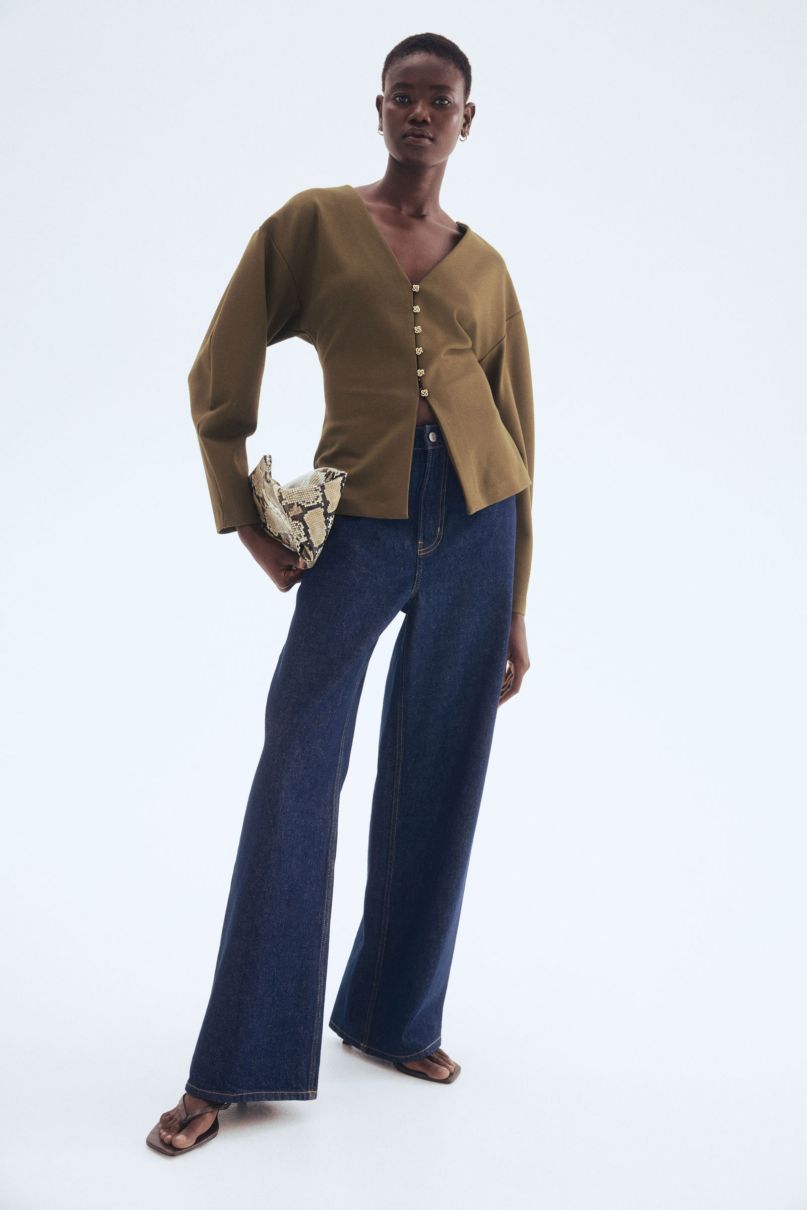 Cardigan acinturado | H&M Brasil