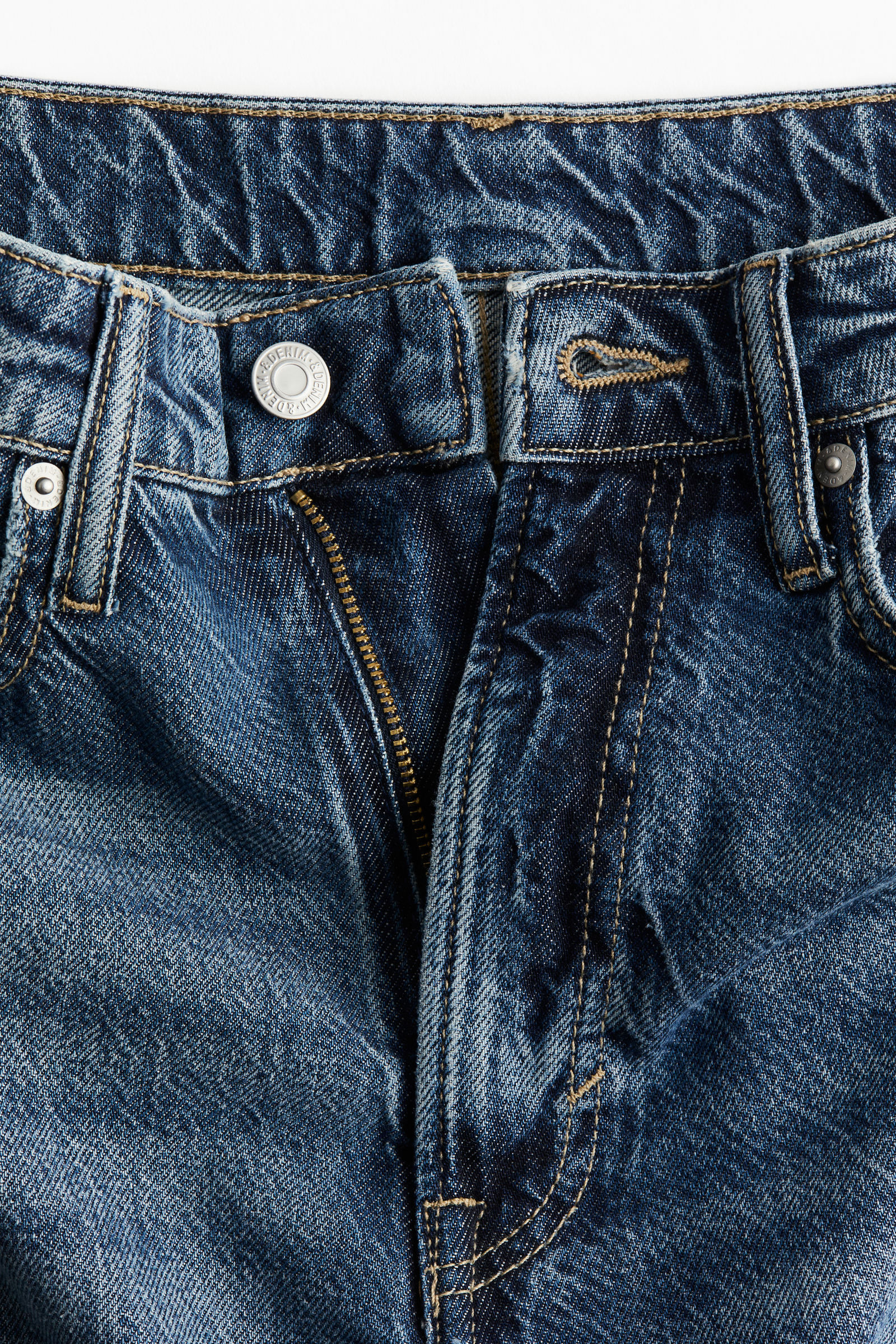 Petite length feather soft wide ultra high jeans | H&M Brasil