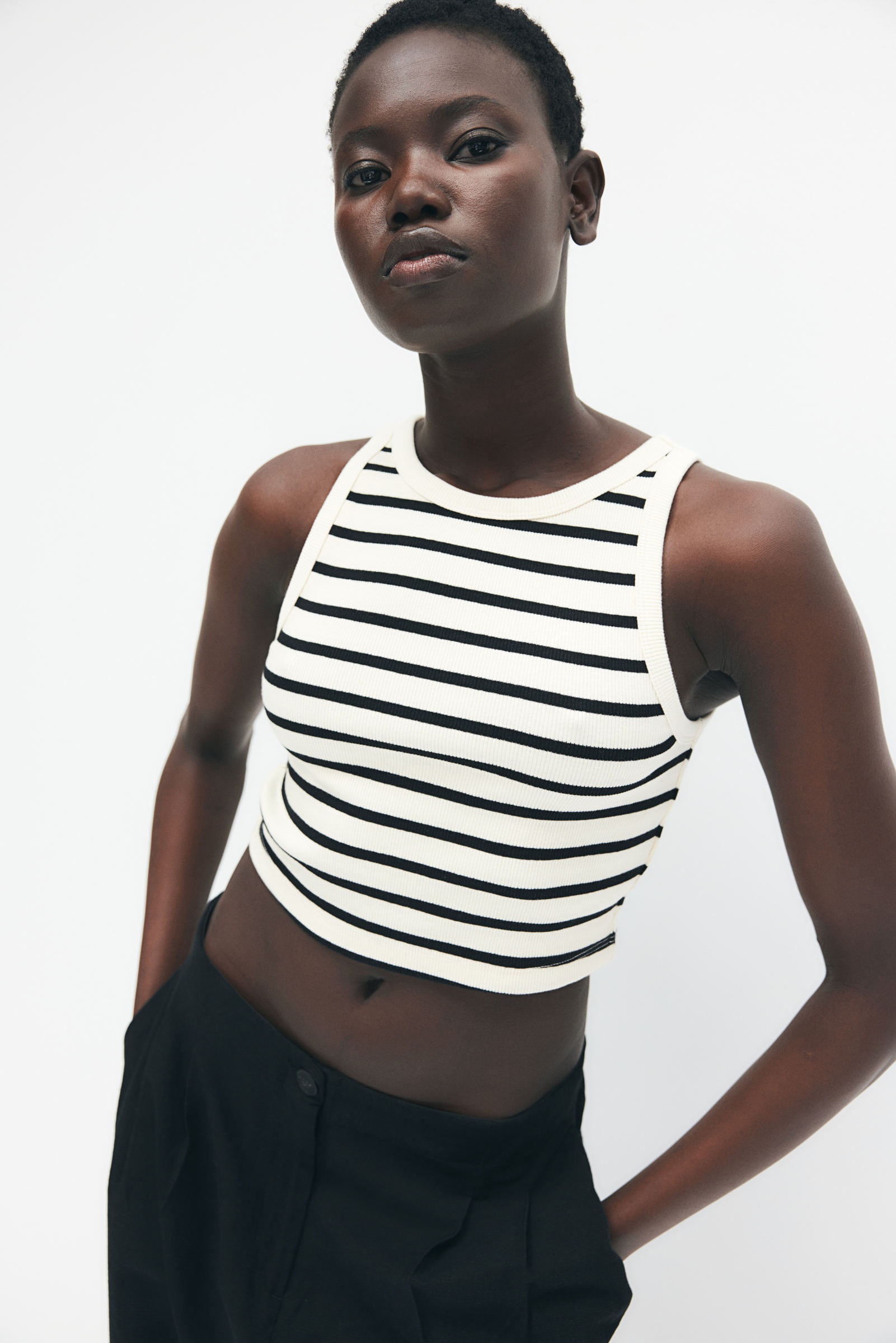 Top cropped regata | H&M Brasil