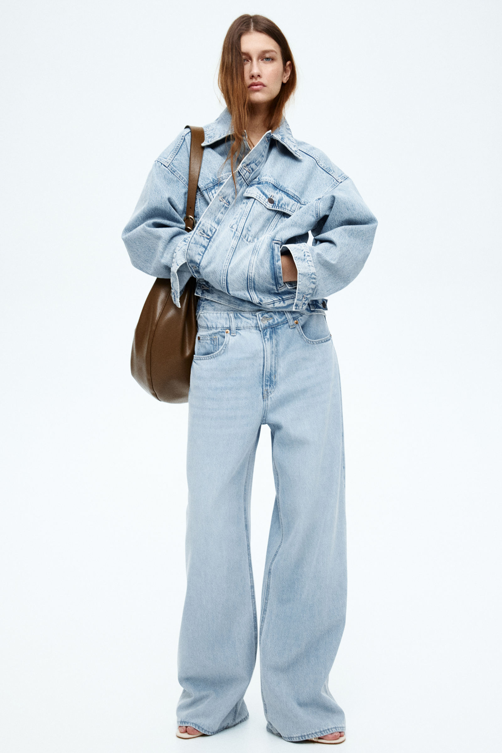 Wide high jeans | H&M Brasil